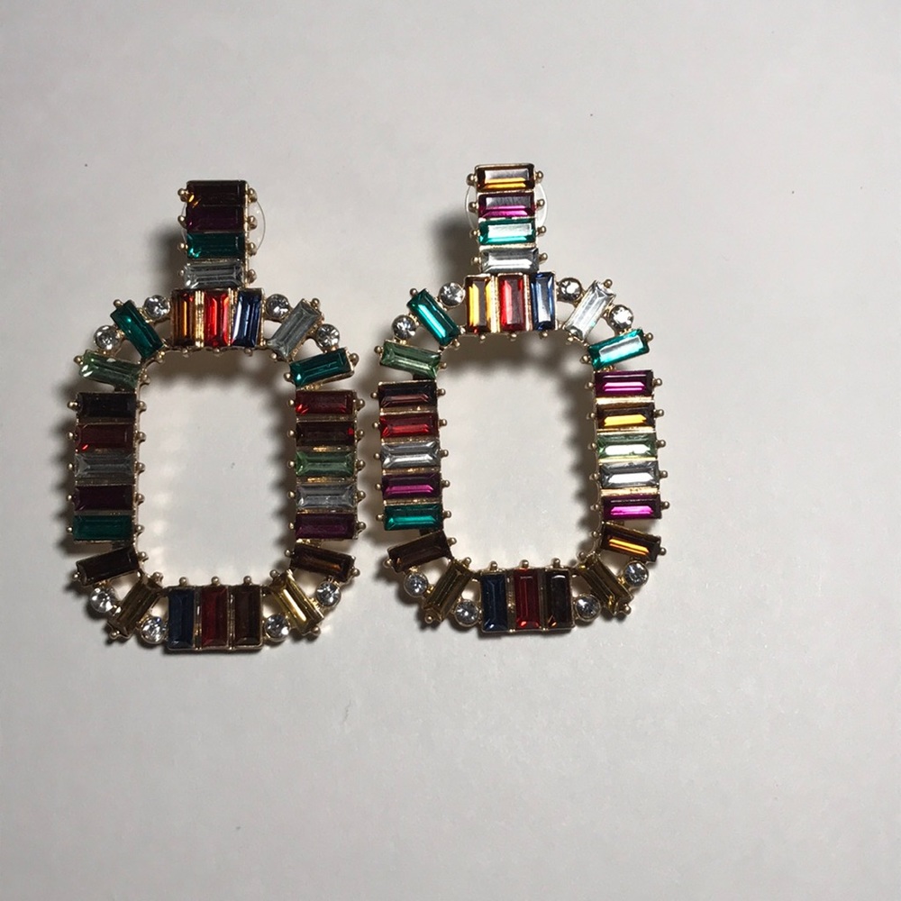 Bauble Bar style gemstone earrings!